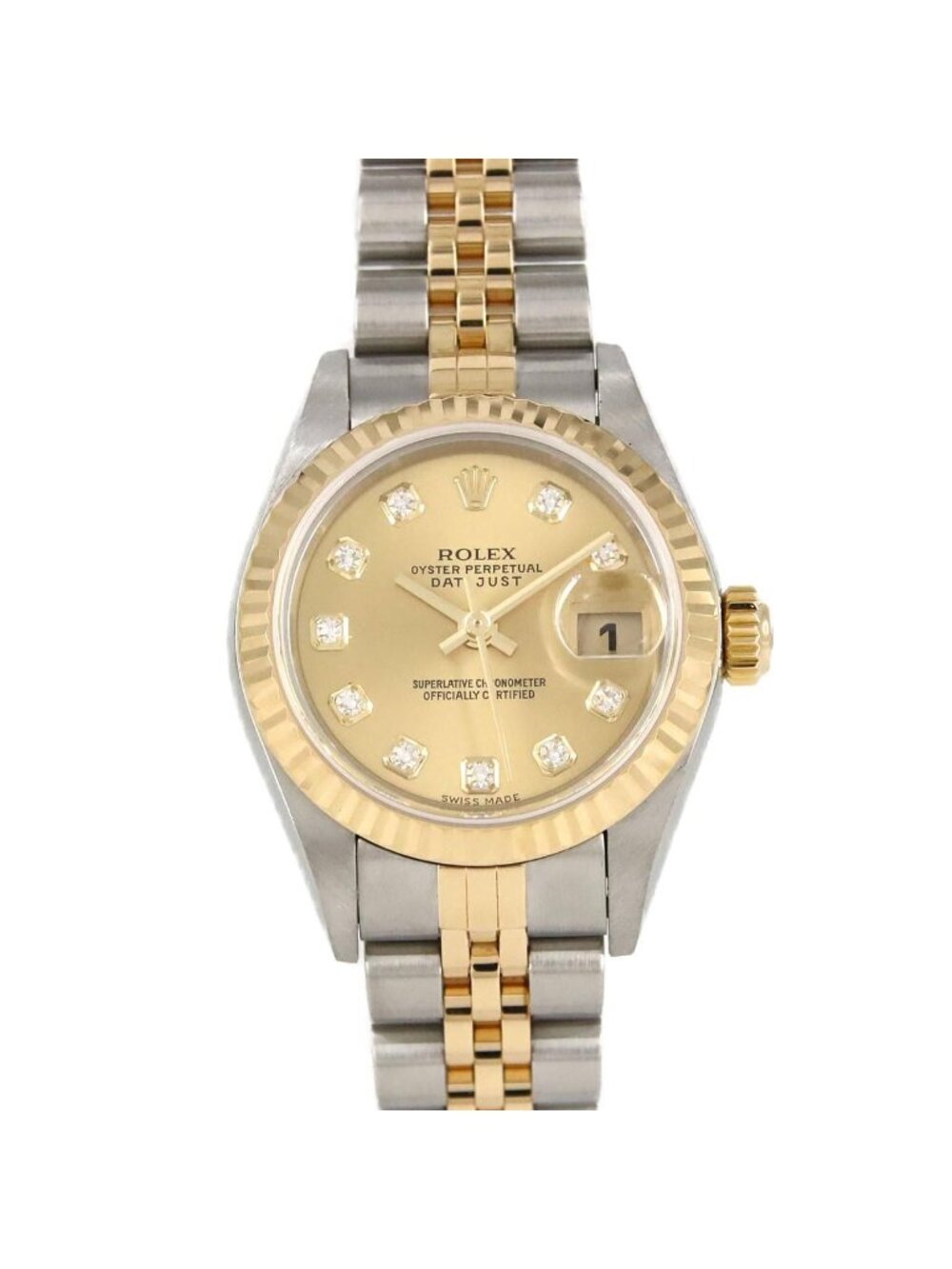 Rolex Datejust Automatic Winding Number Watch